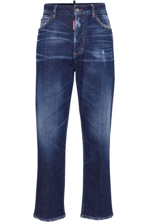 Dsquared2 Jeans med lige ben og falmet effekt