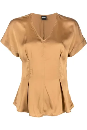 Aspesi Bluse med satin-finish