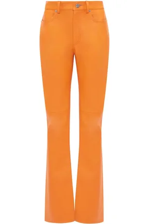 J.W.Anderson Bukser i læder med bootcut-ben