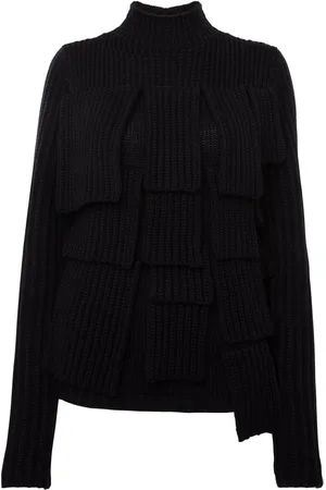 J.W.Anderson Sweater med paneler og flaplukning
