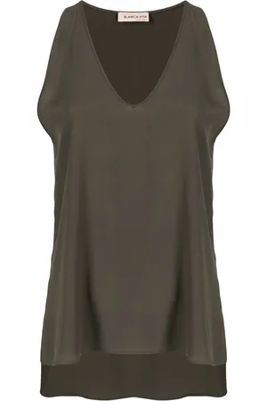 BLANCA Vesttop med V-hals