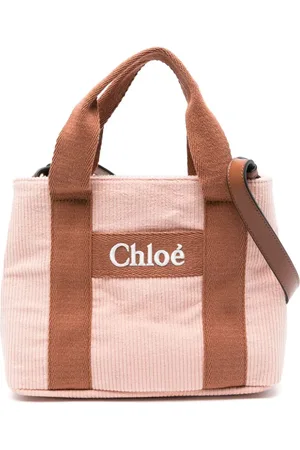 Chloé Skuldertaske med broderet logo