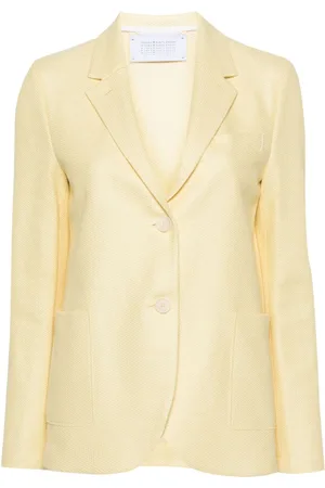 Harris Wharf London Enkeltradet blazer i strik
