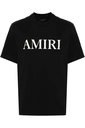 AMIRI T-shirt i jersey med gummi-logo
