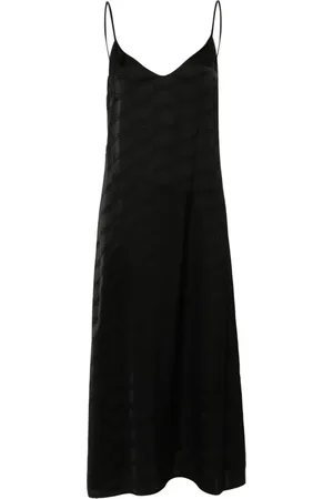 Balenciaga Kort slip-kjole med BB-monogram