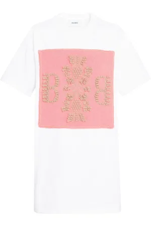 Barrie T-shirt-kjole med logomærke