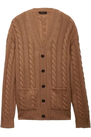 Prada Kashmircardigan med V-hals
