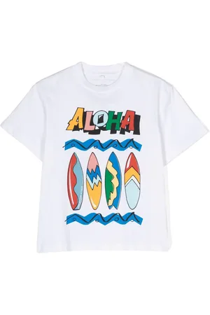 Stella McCartney T-shirt med grafisk tryk