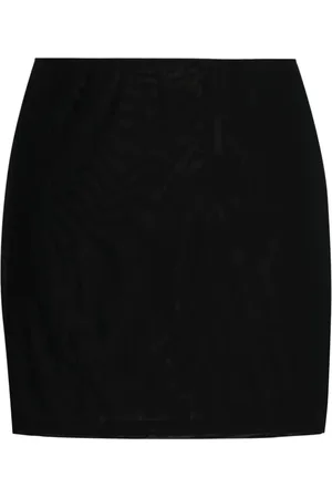 FLEUR DU MAL Højtaljede trusser med mesh-panel