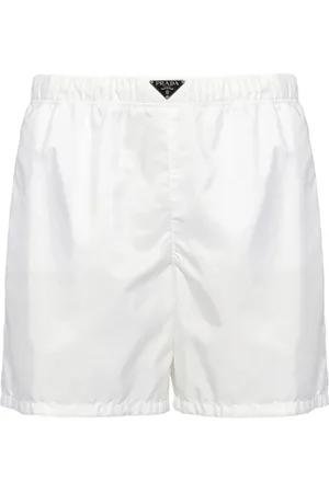 Prada Badeshorts med trekantet logo