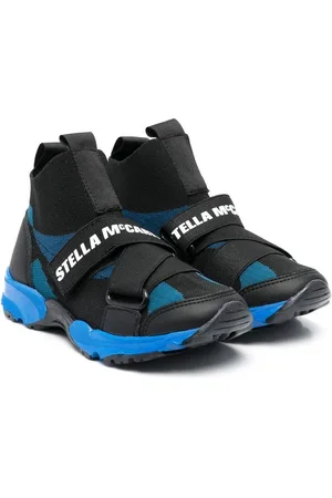 Stella McCartney High-top sneakers med logobånd