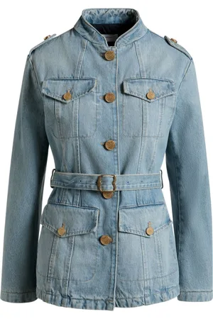 Bally Denimjakke med bælte