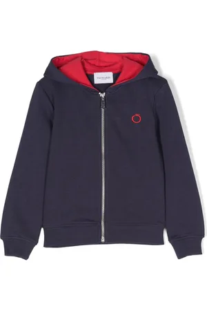 Trussardi Hættetrøje med logobroderi