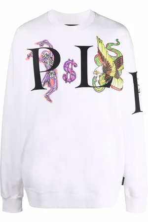 Philipp Plein Sweatshirt med grafisk tryk