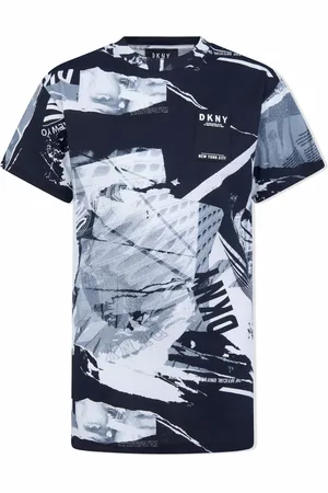 DKNY T-shirt med grafisk tryk