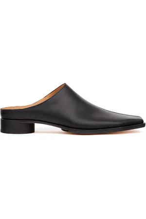 Maison Margiela Sandaler i læder med firkantet tå