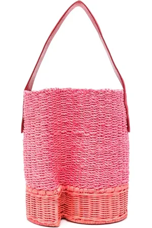 SACAI Vævet bucket-taske