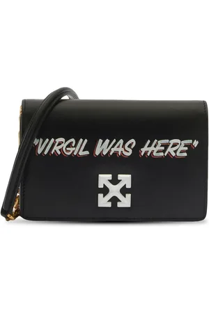 OFF-WHITE Jitney 0.5 taske med citat-motiv
