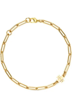 Tory Burch 18 karat guldbelagt Good Luck armbånd
