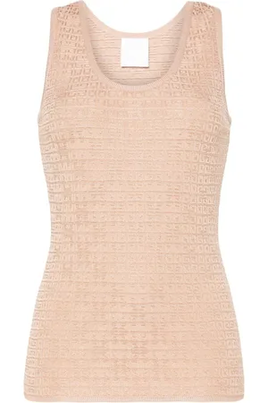 Givenchy ærmeløs top i 4G-jacquard