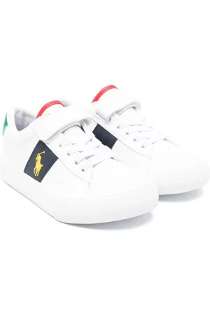 Ralph Lauren Sneakers med paneler og Polo Pony-motiv