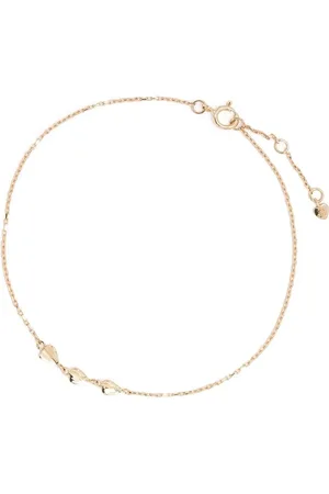 Dinny Hall Trio of Folded Hearts armbånd i 10 karat guld