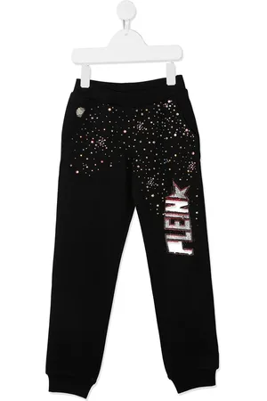 Philipp Plein Joggingbukser med udsmykket logo