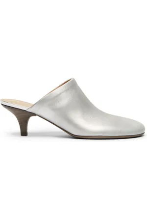 MARSÈLL Spilla 45mm laminerede mules i nappa-læder