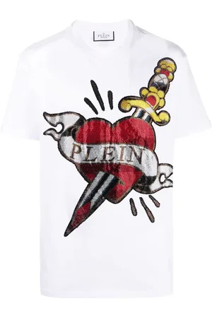 Philipp Plein Kortærmet Love T-shirt
