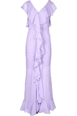De La Vali Macaroon-kjole i chiffon