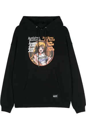 NEIGHBORHOOD X Anthrax hættetrøje med logotryk