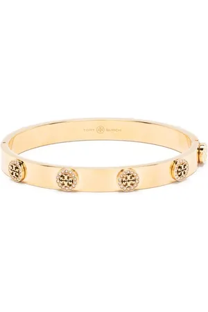 Tory Burch Pavésat Miller armbånd med nitter og hægtelukning