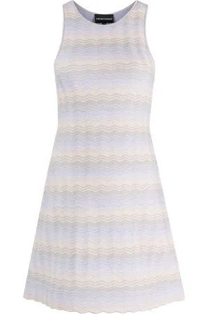 Emporio Armani Kort kjole i jacquard