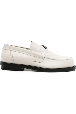 Alexander McQueen Loafers i læder med Seal-plade
