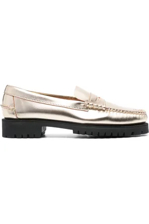 SEBAGO Metalliske Dan 20mm loafers i læder