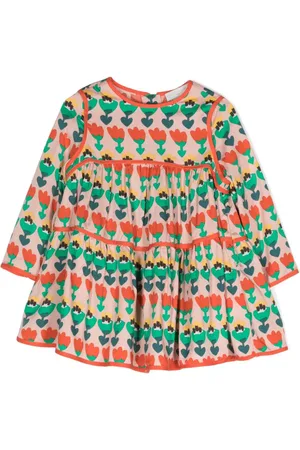 Stella McCartney Kjole med blomstertryk og rund hals