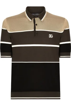 Dolce & Gabbana Stribet silkepolo