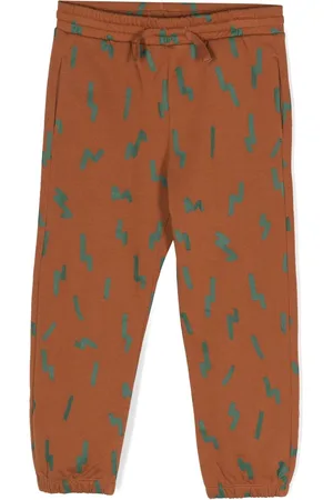 Stella McCartney Joggingbukser med grafisk tryk