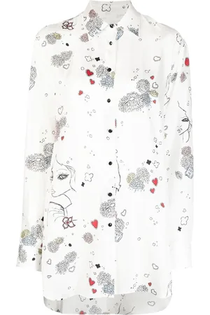 Macgraw Oversize Rythmic silkeskjorte