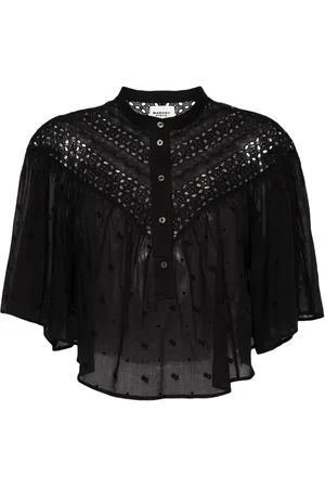 Marant Etoile Safi skjorte i broderie-anglaise