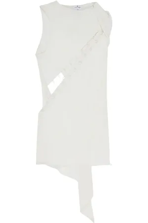 Courrèges Kort asymmetrisk kjole