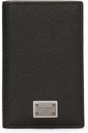 Dolce & Gabbana Foldet kortholder med Dauphine-tryk