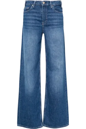 AG Jeans Jeans med brede ben og mellemhøj talje