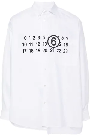 Maison Margiela Polo med asymmetrisk panel