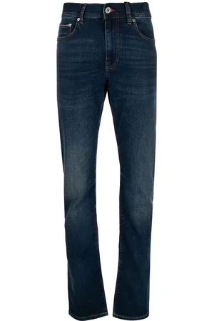 Tommy Hilfiger Jeans med krøllet effekt og lige ben