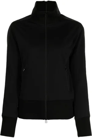 YOHJI YAMAMOTO Sweatshirt med stribedetalje og lynlås