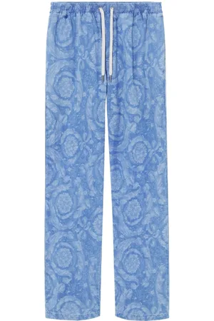 VERSACE Barocco chambray denimbukser