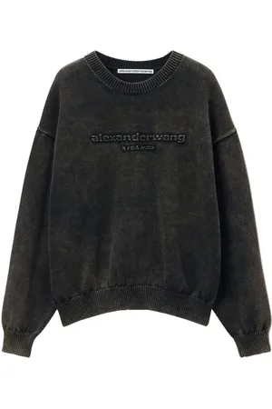 Alexander Wang Trøje i økologisk bomuld med præget logo