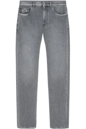 VERSACE Jeans med lav talje og smal pasform