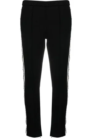 Philipp Plein Cropped joggingbukser med krystaludsmykning